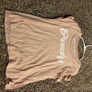 Light pink peachy shirt